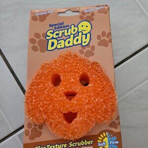 New Scrub Dadddy Dog Shaped Sponge